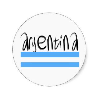 Argentina design stickers
