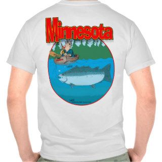 Minnesota minnow shirt F/B