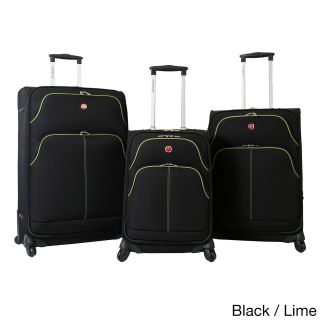 Swiss Gear Arbon Collection Lightweight Expandable 3 piece Spinner Luggage Set