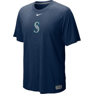 NIKE Mens Seattle Mariners AC Dri Fit Logo Legend Short Sleeve T Shirt   Size