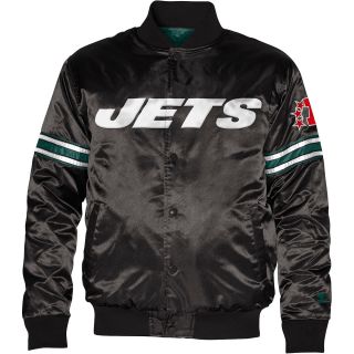 New York Jets Logo Black Jacket (STARTER)   Size Large
