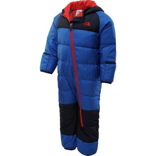 THE NORTH FACE Infant Lil Snuggler Down Suit   Size 18m, Nautical Blue