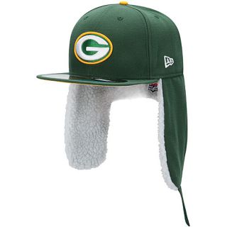 NEW ERA Mens Green Bay Packers On Field Dog Ear 59FIFTY Fitted Cap   Size 7.