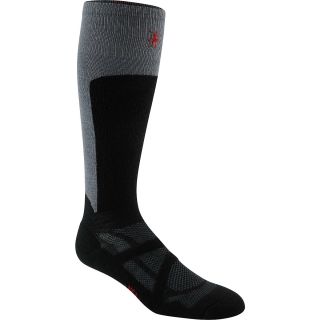 SMART WOOL Medium Cushion Ski Socks   Size Large, Black