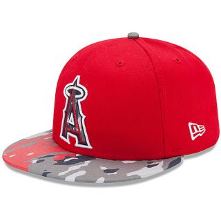 NEW ERA Mens Los Angeles Angels of Anaheim Camo Break 9FIFTY Adjustable Cap  
