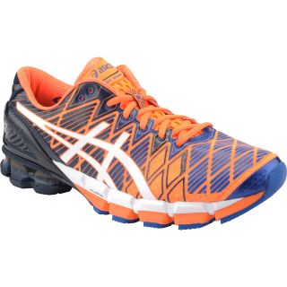 ASICS Mens GEL Kinsei 5 Running Shoes   Size 13, Orange/royal