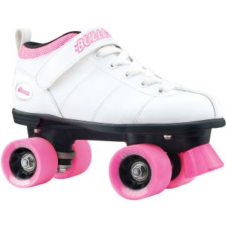 Chicago Skates Bullet Speed Womens Quad Skates   Size 1, White (039035031475)
