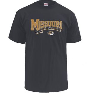 MJ Soffe Mens Missouri Tigers T Shirt   Size Small, Missouri Tigers Black