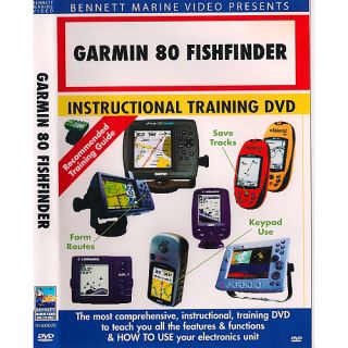Bennett Marine Instructional DVD for the Garmin 80 Fishfinder (N1300DVD)