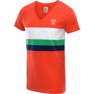 NIKE Mens CR Short Sleeve Soccer T Shirt   Size Large, Max Orange