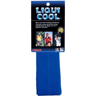 Unique LiquiCool Cooling Bandanna, Blue (LIQ B)
