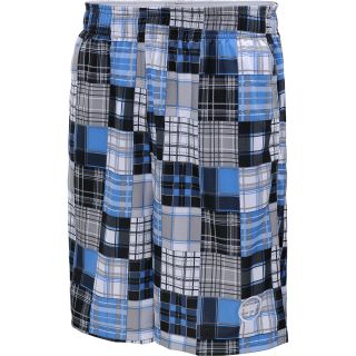 WARRIOR Mens Caddy Madras Lacrosse Shorts   Size 2xl, Blue Jay