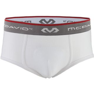 McDavid Youth Classic Brief with Soft Cup   Size Regular, White (9130YCSR R)