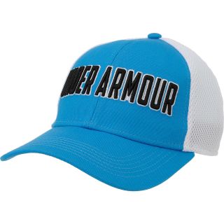 UNDER ARMOUR Mens Stand Out Stretch Fit Cap   Size M/l, Electric Blue