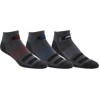 SOF SOLE Mens Multi Sport Cushion Low Cut Performance Socks  3 Pack   Size