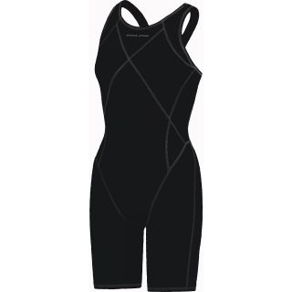 Dolfin Solid Knee Competition Suit Womens   Size 26, Black (7136P 790 26)