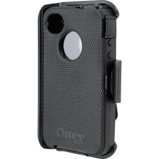 OTTERBOX Defender Series Hard Phone Case   iPhone 4/4S, Black