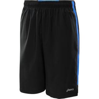 ASICS Mens Speed Running Shorts   Size 2xl, Black/blue