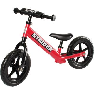 Strider 12 Sport No Pedal Balance Bike, Red (ST S4RD)