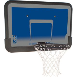 Spalding 80318 NBA Eco Composite 44 Inch Basketball Backboard & Rim Combo
