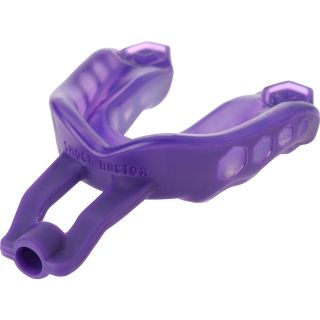 SHOCK DOCTOR Youth Gel Max Mouthguard with Strap   Size Youth, Purple