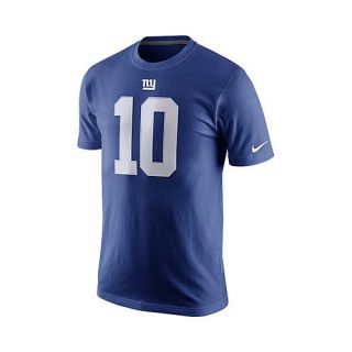 NIKE Mens New York Giants Eli Manning Player Pride Name And Number T Shirt  