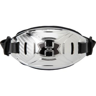 UNDER ARMOUR Adult ArmourChrome Chin Strap   Size L/xl, Silver/black