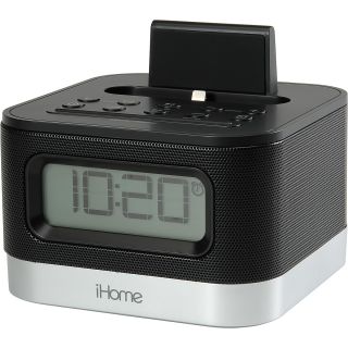 iHOME Dual Charging Stereo FM Clock Radio   iPhone and iPod, Black