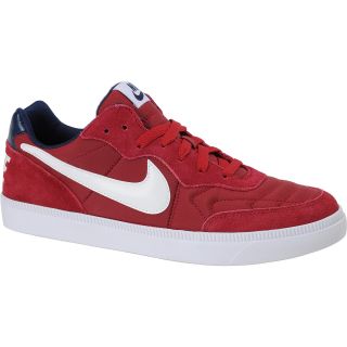 NIKE Mens NSW Tiempo Trainer Shoes   Size 8, Red/white