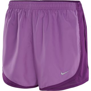 NIKE Womens Tempo Running Shorts   Size Xl, Violet/grape
