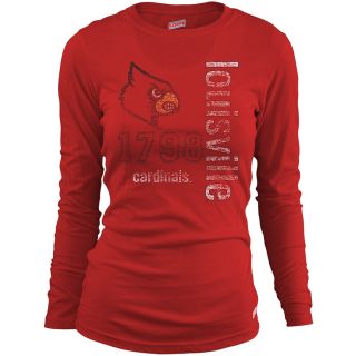 MJ Soffe Girls Louisville Cardinals Long Sleeve T Shirt   Red   Size Medium,