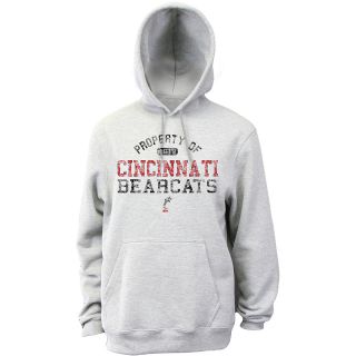 Classic Mens Cincinnati Bearcats Hooded Sweatshirt   Oxford   Size Medium,