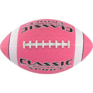 CLASSIC SPORT 10 Youth Rubber Football   Size 3, Pink