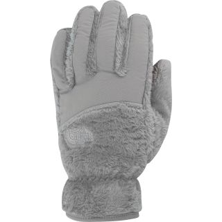 THE NORTH FACE Girls Etip Denali Gloves   Size Small, Metallic Silver