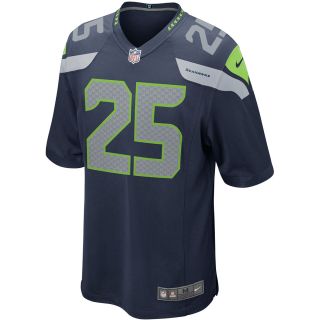 NIKE Youth Seattle Seahawks Richard Sherman Game Team Color Jersey   Size Large