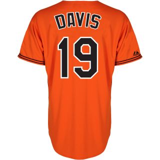 Majestic Athletic Baltimore Orioles Chris Davis Replica Alternate Orange Jersey