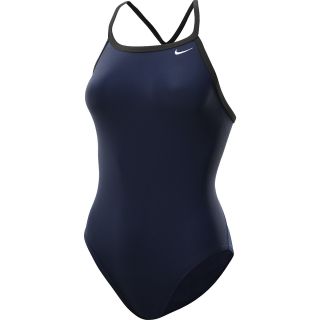 NIKE Womens Core Solid Lingerie Tank One Piece Swimsuit   Size 38, Midnight