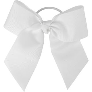 SOFFE Bow Scrunch   Large, White