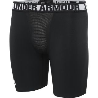 UNDER ARMOUR Mens HeatGear Dynasty 6 Compression Shorts   Size Large,