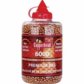 COPPERHEAD Premium 4.5 millimeter BBs   6000 Count