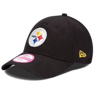 NEW ERA Womens Pittsburgh Steelers Sideline 9FORTY One Size Fits All Cap, Black