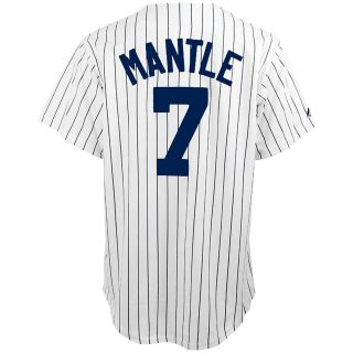 MAJESTIC ATHLETIC Mens New York Yankees Replica Mickey Mantle Cooperstown Home