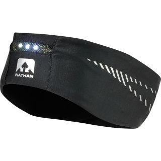 NATHAN HeadGasket Lightwave Performance Headband   Size S/m, Black