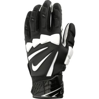 NIKE Adult Hyperbeast 2.0 Lineman Gloves   Size Large, Black/white