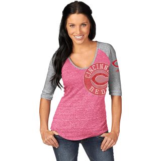 MAJESTIC ATHLETIC Womens Cincinnati Reds League Excellence T Shirt   Size