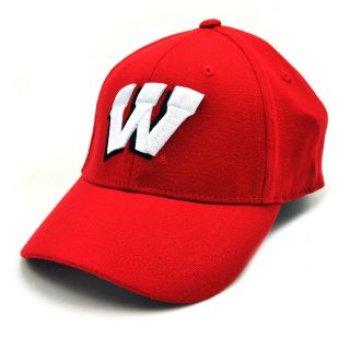 Top of the World Premium Collection Wisconsin Badgers One Fit Hat   Size 1 fit