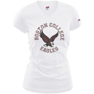 SOFFE Womens Boston College Eagles Tissue Short Sleeve T Shirt   Size Small,
