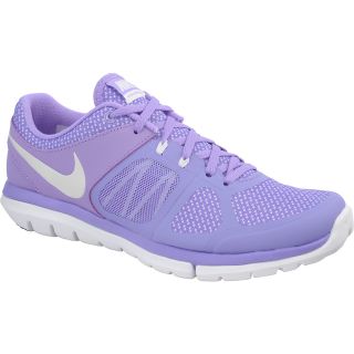 NIKE Womens Flex 2014 Run Premium Running Shoes   Size 11, Purple/white