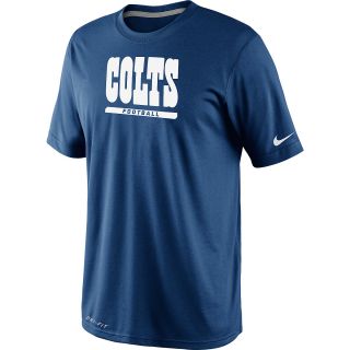 NIKE Mens Indianapolis Colts Legend Elite Font T Shirt   Size Medium, Gym