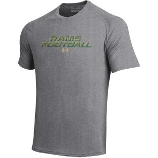 UNDER ARMOUR Mens Colorado State Rams Tech Short Sleeve T Shirt   Size 2xl,